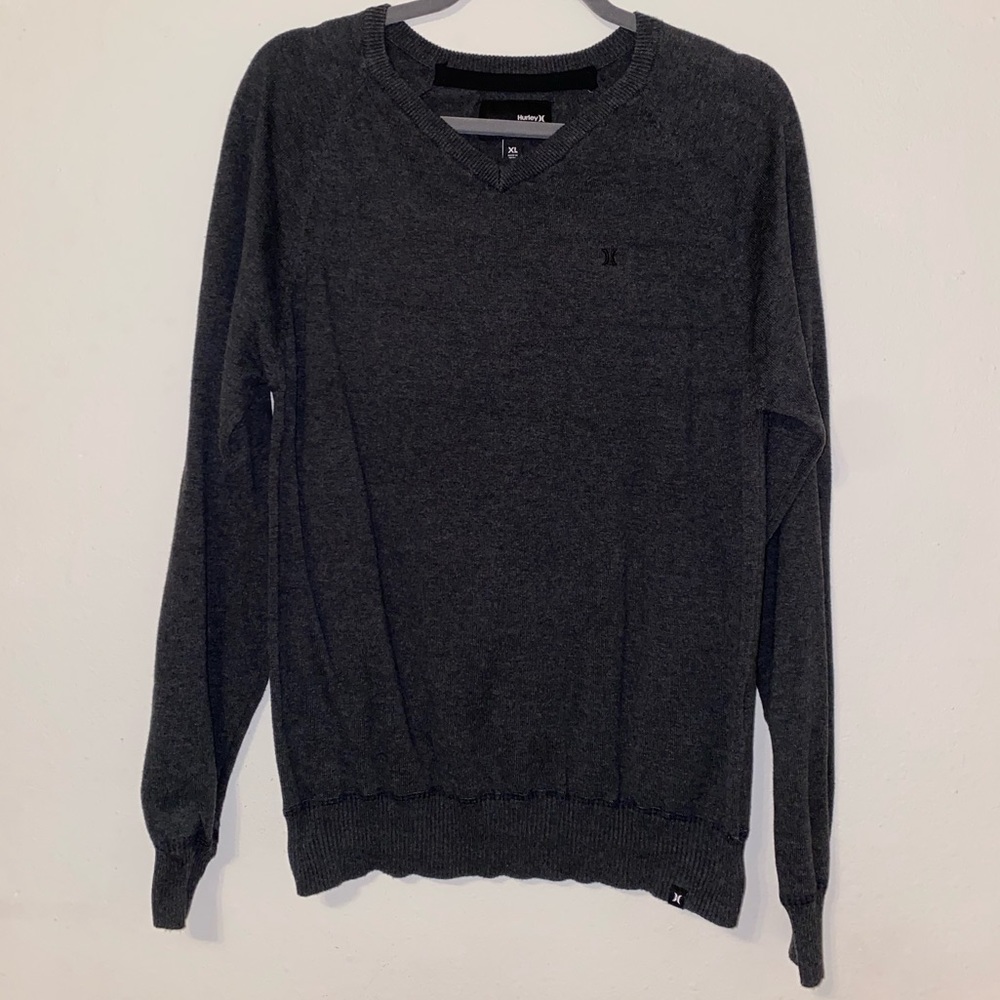 Hurley Grey Sweater Mens Size XL